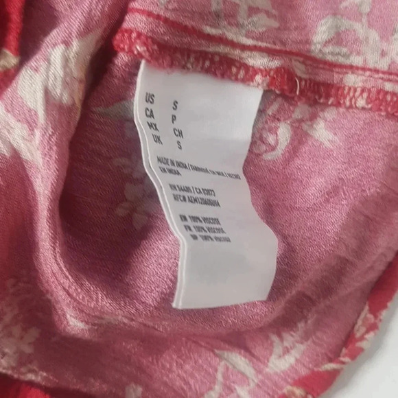 American Eagle  outfitters Pinl floral summers sz S - Picture 3 of 11